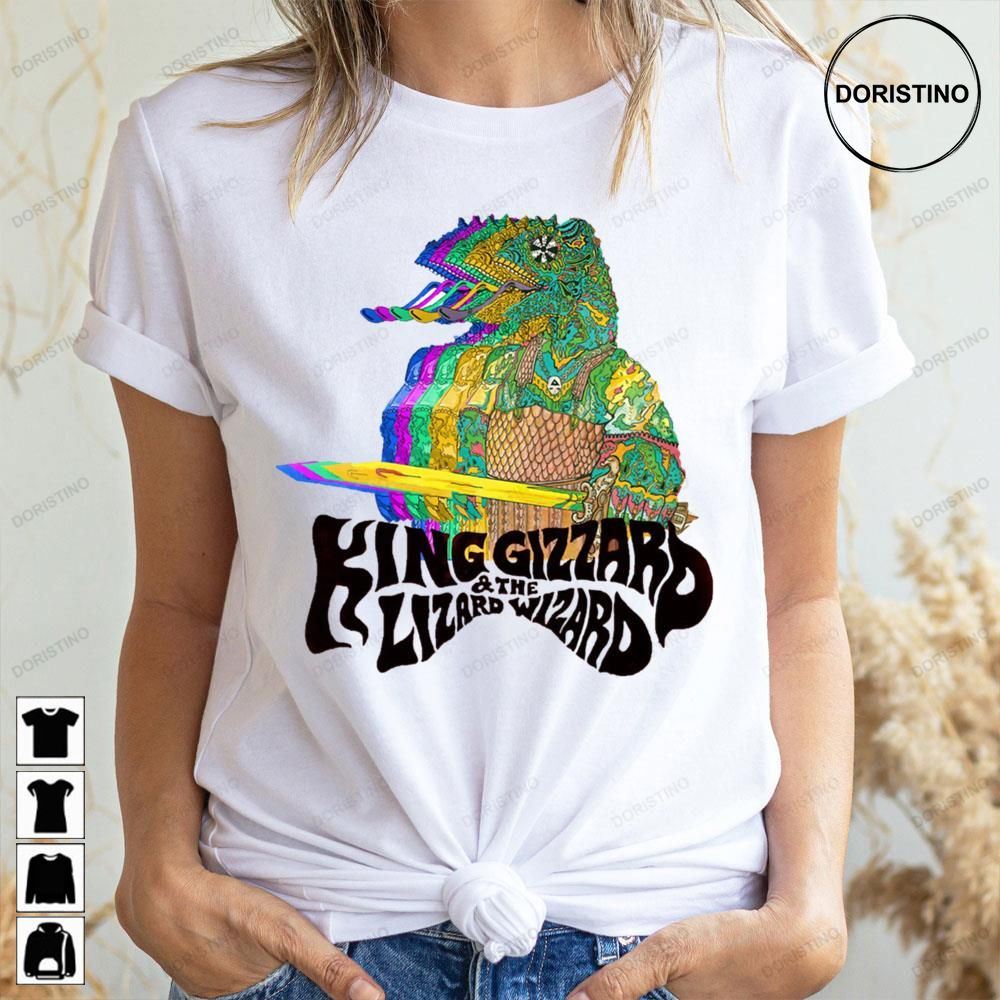 King Gizzard The Lizard Wizard Retro Limited Edition T-shirts